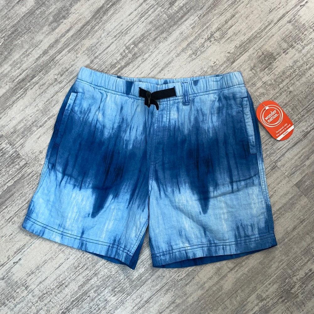 NWT large Husky Wonder Nation Buckle-Up Shorts